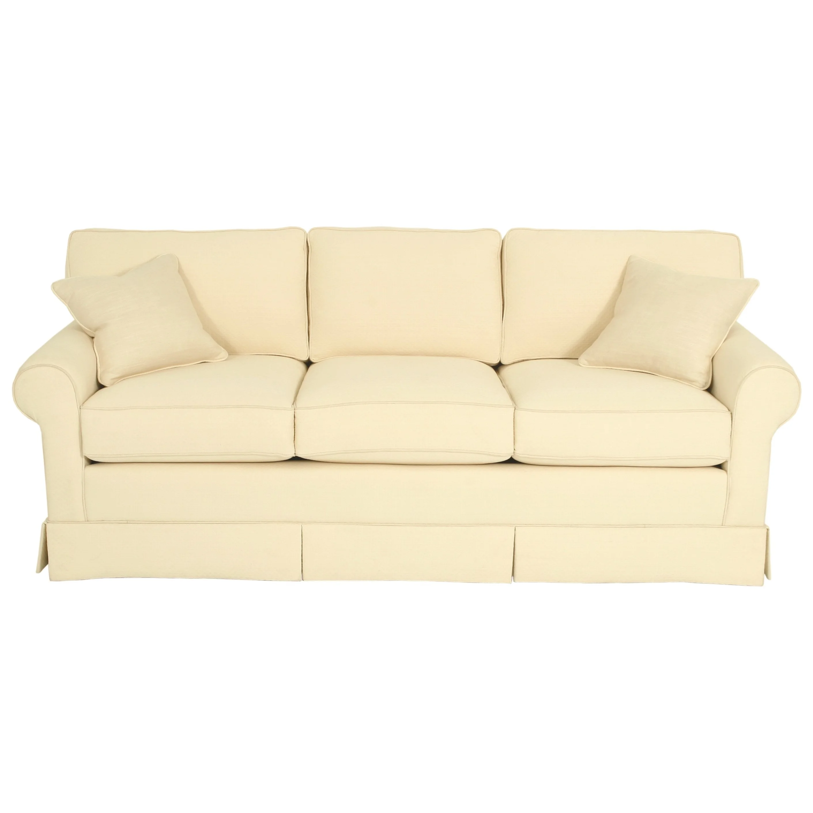 Norwalk Copley Square 924870 Casual Loose Back Stationary Sofa with